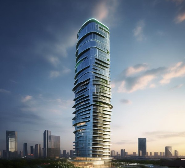 商贸大厦,现代建筑的创新与未来
